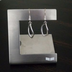 Silver earrings